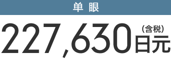 眼瞼下垂メイン料金